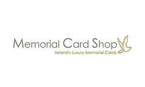 Memorial Card Shop Logo